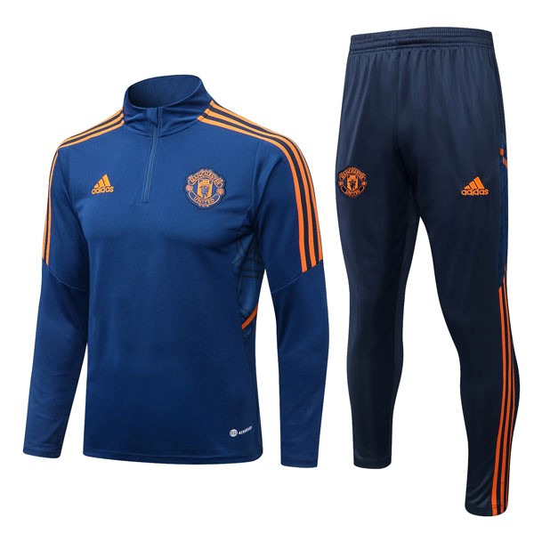 Sweatshirts Manchester United 2022-23 Blau